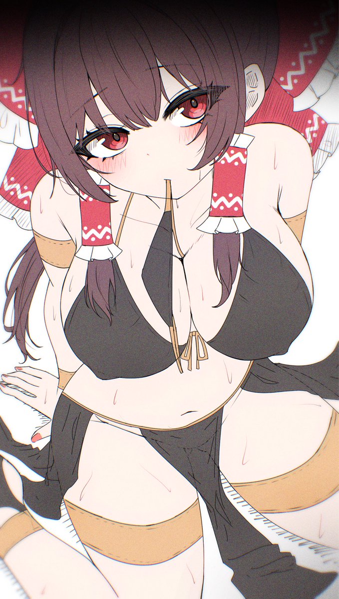 mikan7f's tweet photo. 霊夢 https://t.co/WGLCtBDYpG