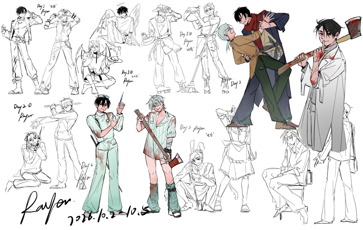 Riverba80316810's tweet photo. #ivantillㅤ 
10.2-10.5 四天练习汇总 https://t.co/4KIKMOnzTY