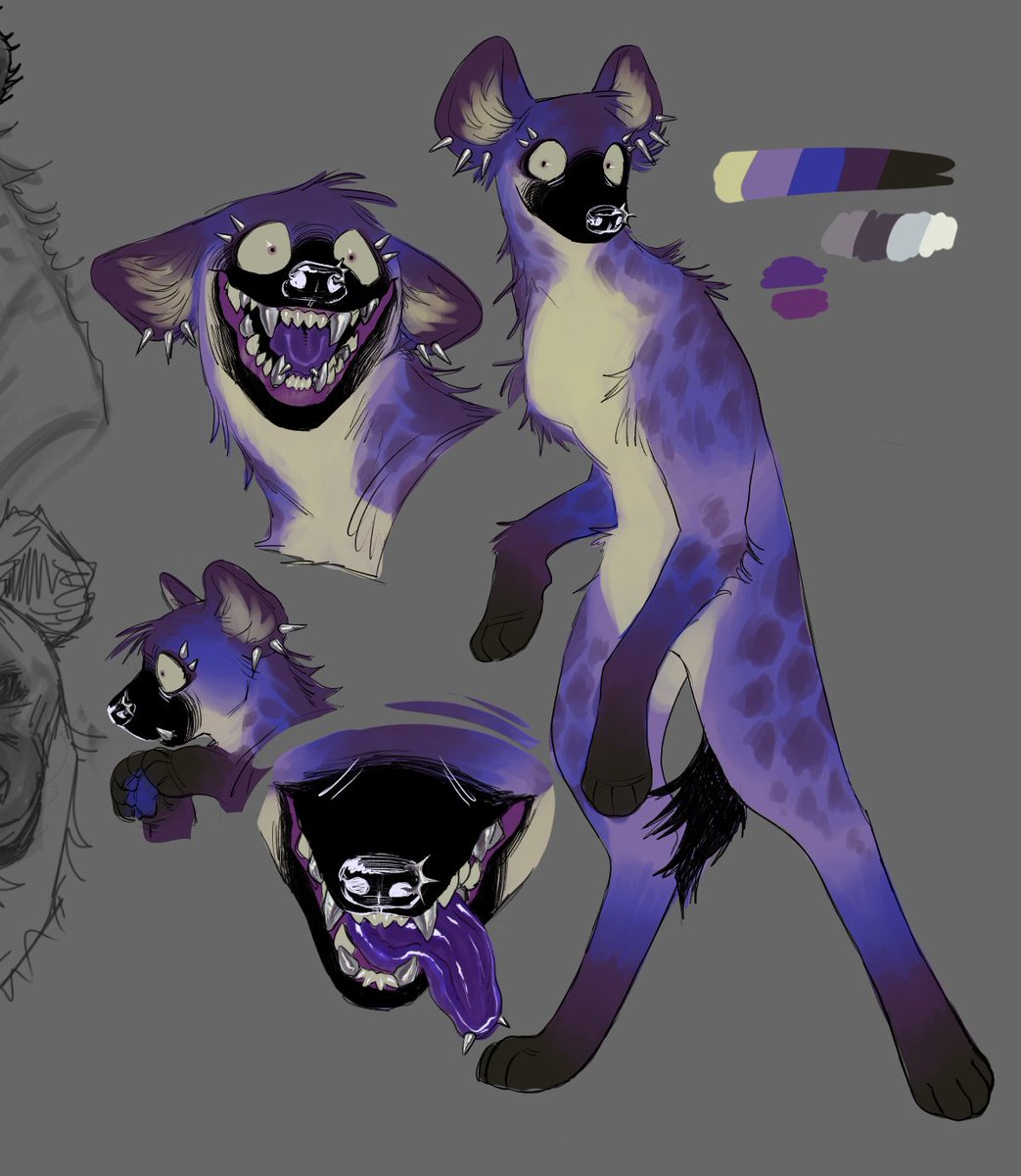M0XCL0WN's tweet photo. practicando animalitos;
hyena, lemur de madagascar y gatito tilcayo https://t.co/C5sXqWme7W