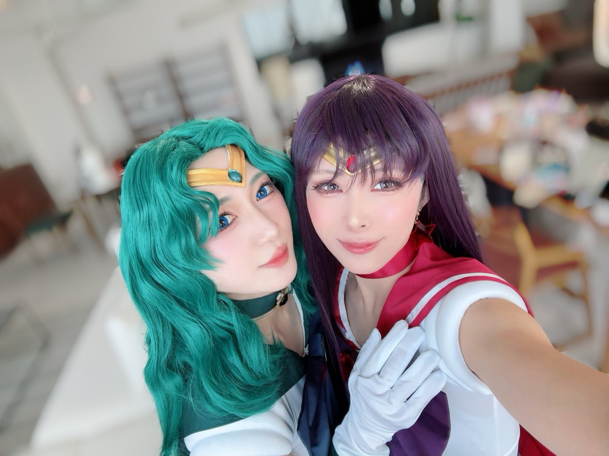 hxxxzk's tweet photo. 1番併せしてる人👯‍♀️
今世は一緒にセーラー戦士になりました💚❤️ https://t.co/7j8i90RZwx