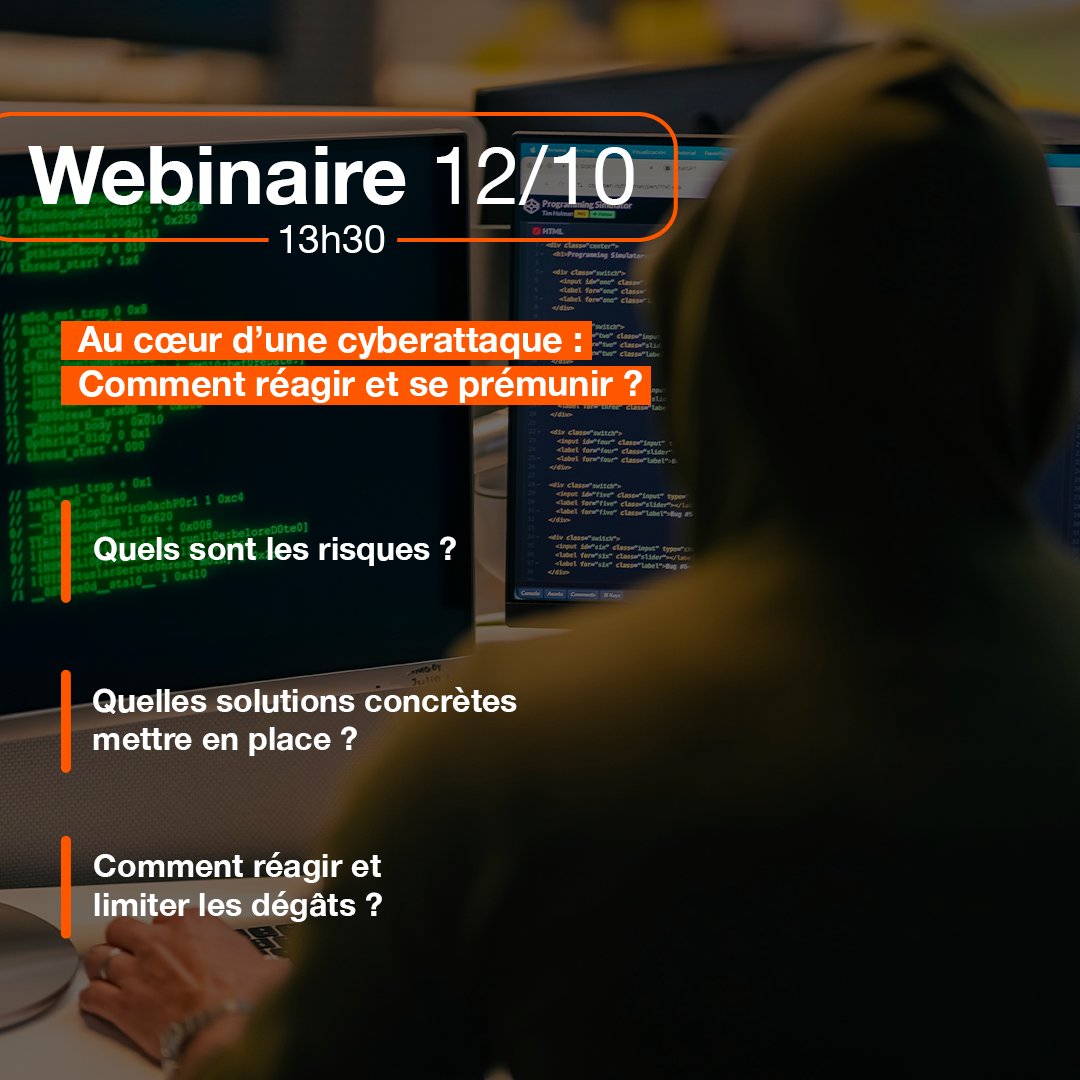 OrangePro's tweet photo. Une cyberattaque peut arriver plus vite qu’on ne le pense… 

Découvrez les réflexes, outils et solutions pour protéger au mieux votre entreprise 👌https://t.co/aOJmtGAJnV https://t.co/OQKxbDWmxV