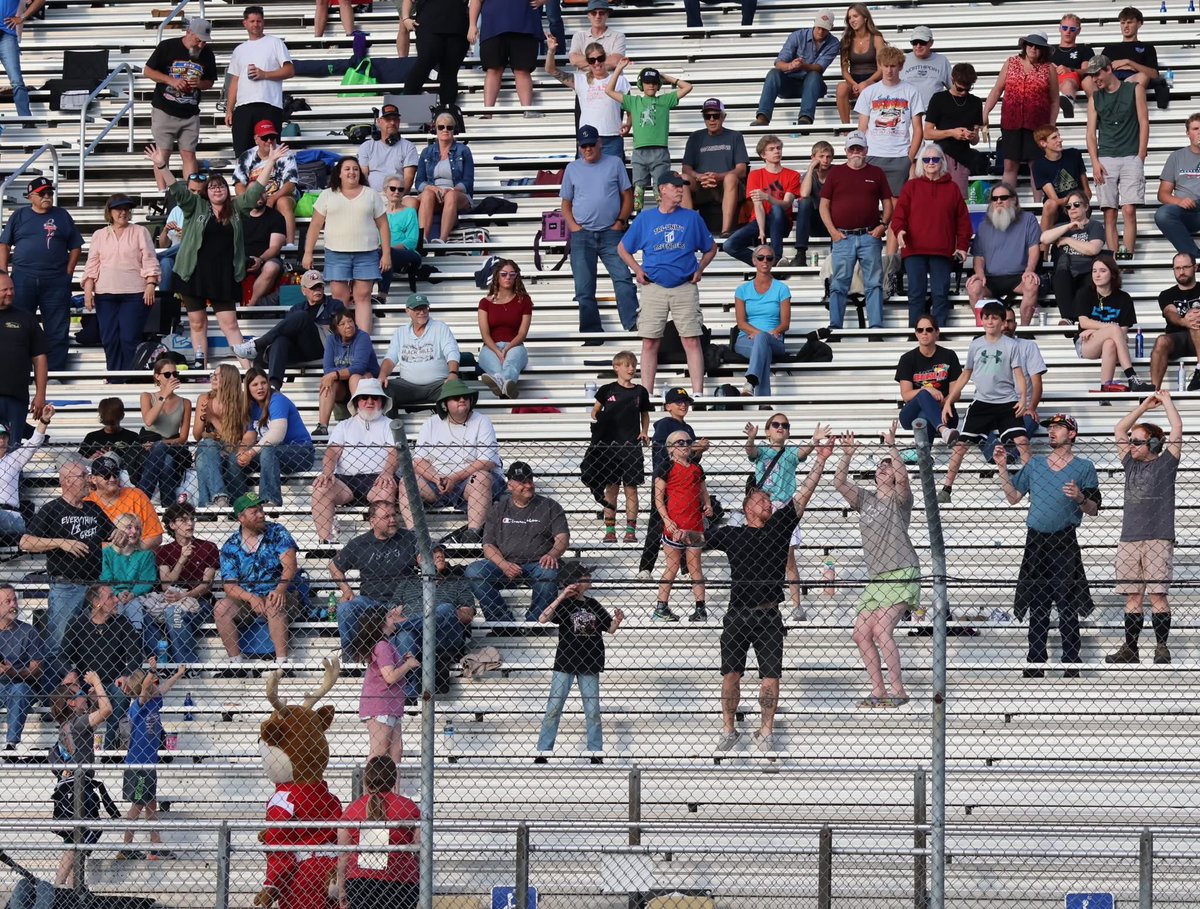 BerlinRaceway's tweet photo. Who was one of the lucky fans to catch a t-shirt this summer?!

📸: Tammy Frye-Geurink https://t.co/wmbfVCoQkm
