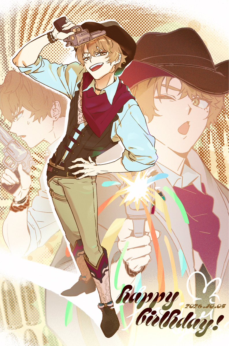 heopa1124's tweet photo. #伏見ガクバースデー2026
#絵ガク 

🎉🔫 https://t.co/pFqDyVHk8N