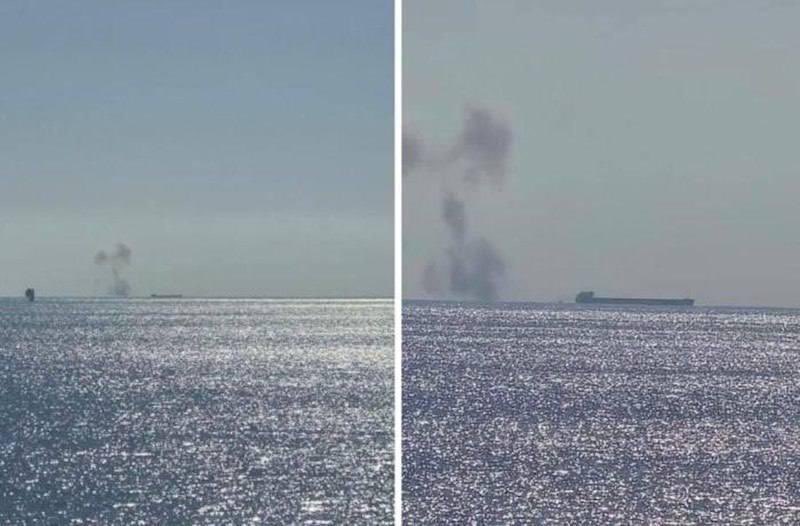 angelshalagina's tweet photo. 🚨 russian drones attacked a Turkish grain ship near Romania.

The ship was sailing from Ukraine’s Izmail to Italy when it was hit, caught fire and sank.

At least one person was killed, 11 were rescued. https://t.co/oIeUDgSVDT