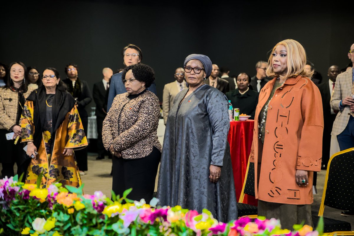 TW_Eswatini's tweet photo. In celebration of #DoubleTenth #115thNationalDay, Amb. Ching-Lin Tsuei hosted a celebratory evening with His Majesty King Mswati III’s representative HRH Prince Lonkhokhela & distinguished guests for a night of commemoration & reaffirmation. #SIYINQABA #StrongerTogether🇹🇼🇸🇿. https://t.co/yKbQDHyvj5