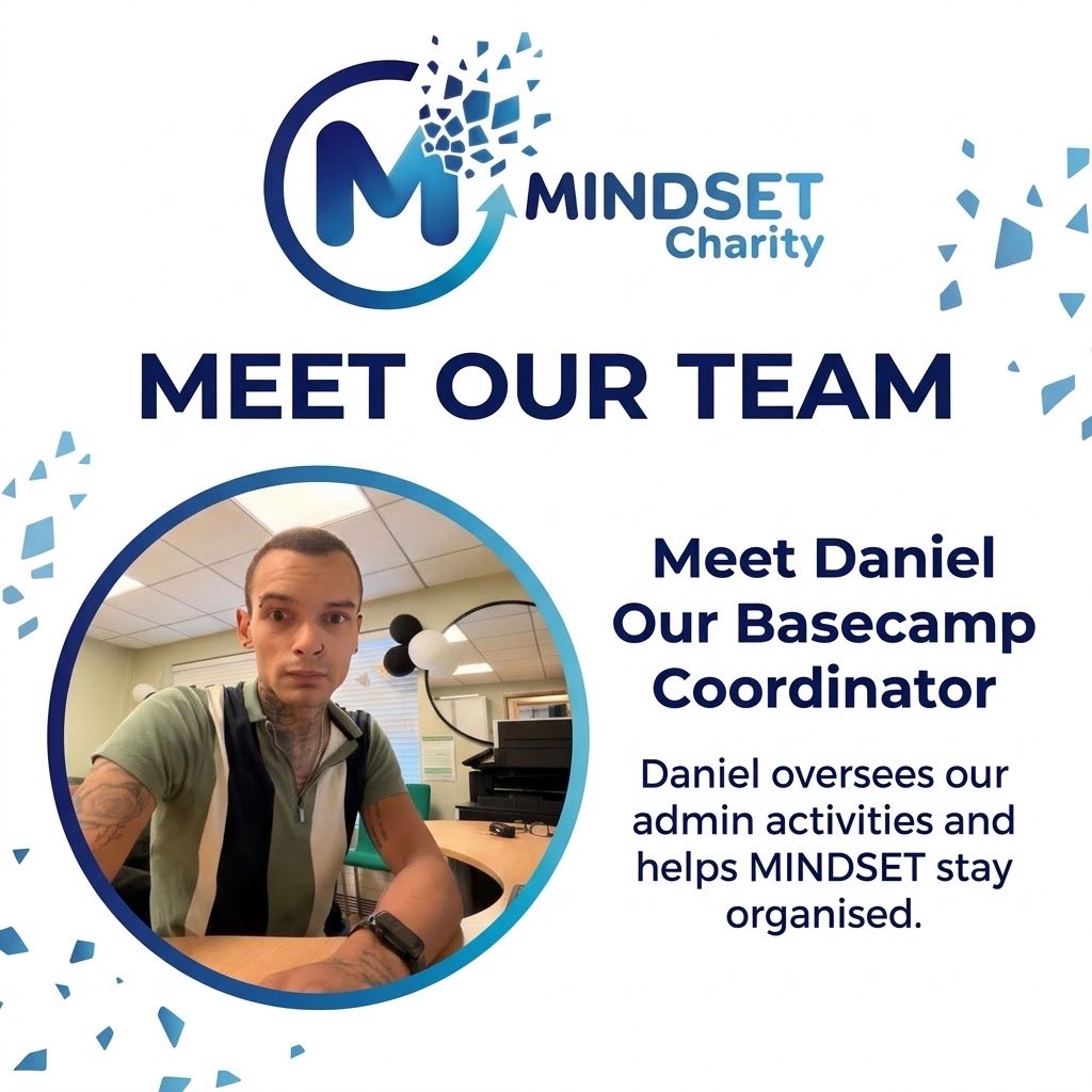MINDSETOrgUK's tweet photo. Meet Daniel our amazing Basecamp Coordinator. He looks after our charity’s admin and operations, and helps keep us organised and compliant as a new charity.

Daniel is one of our amazing volunteers at MINDSET working behind the scenes to ensure that we can do what we do best. https://t.co/Osulmf3nFJ