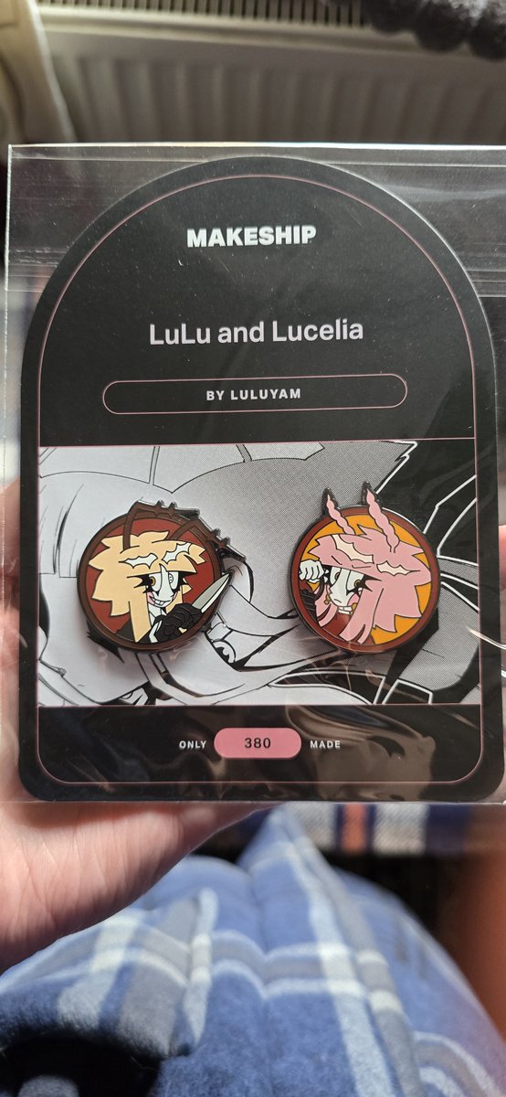 BlaiddVT's tweet photo. Yippee! My Luluyam pins arrived! 

More pins for my collection!! https://t.co/tftlAMxOLL