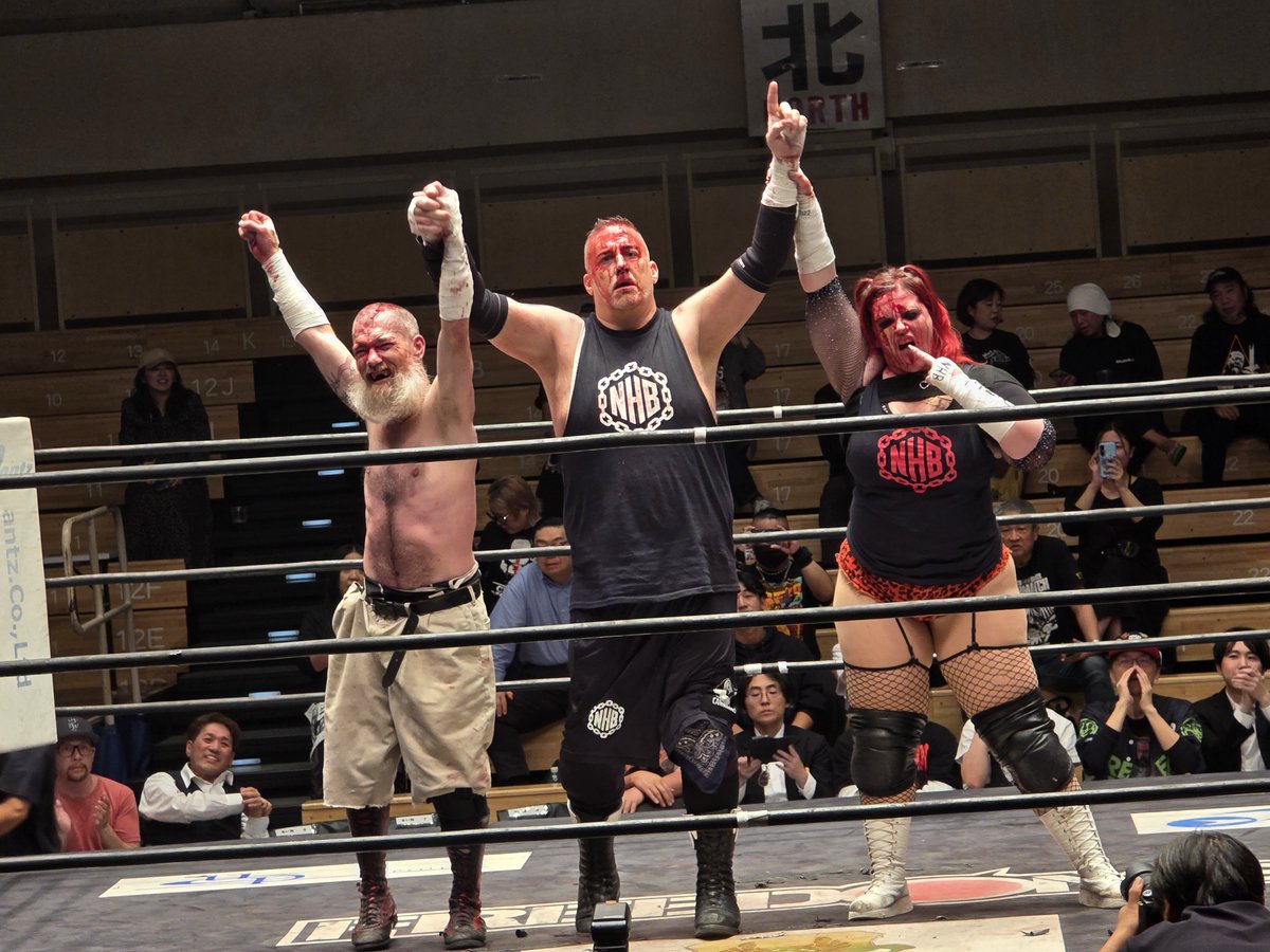 KT54770365's tweet photo. マジでこの3人は日本でまだまだ観たいし、また日本に来てほしい・・・けど、ニール引退なんだよな😭
#NeilDiamondCutter
#Vixsin
#DannyDemanto
#pw_freedoms https://t.co/Svgkjrupro