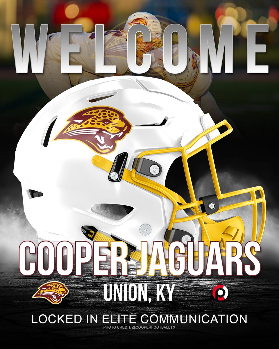ProComHeadsets's tweet photo. We want to give an official #ProCom team welcome to @CooperFootball! We wish you luck next week and look forward to many more seasons together! #GoHunt #GoJaguars https://t.co/i1YQvkvo5J
