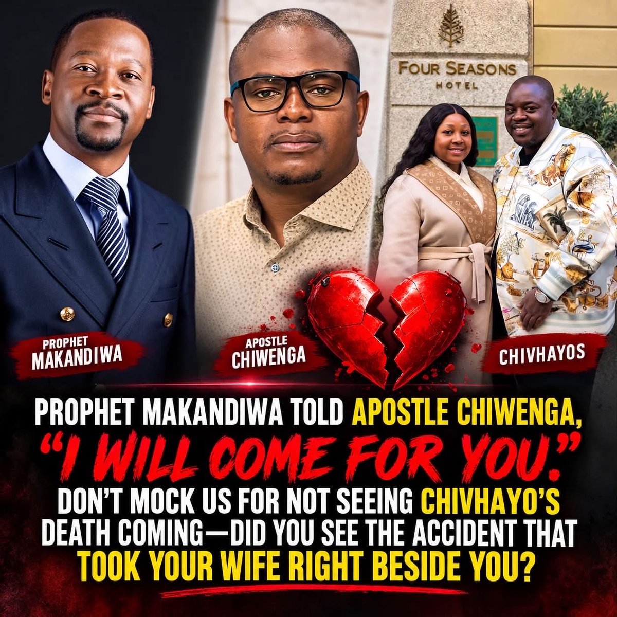 LynneStactia's tweet photo. Instead of E~Money~Well getting angry, he must redeem himself by finding the heads of the Chivayos 🤷🏽‍♀️🤷🏽‍♀️ https://t.co/vOm3g23WVF