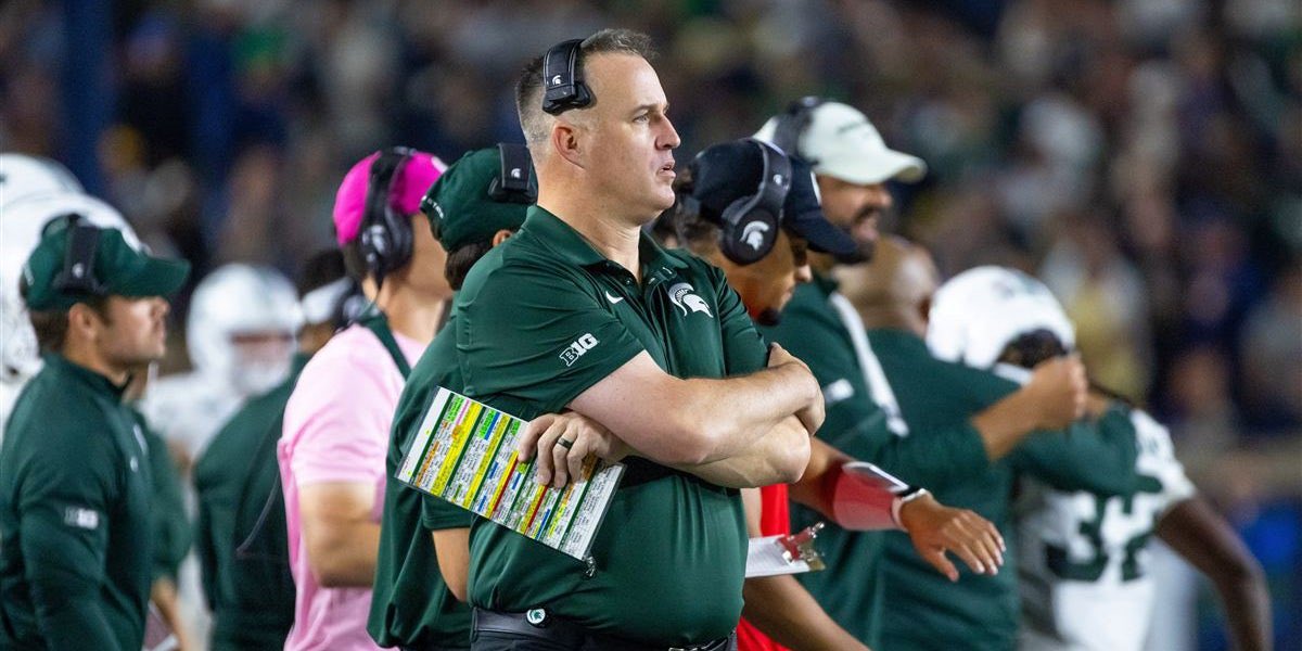 JustinThind's tweet photo. PFF Notebook: #MichiganState vs Wisconsin 📝 

- Run blocking = great
- TE room a major liability
- Linebacker depth shines again
- KK Smith sees 24 snaps at WR

Not a *ton* of horrible grades, emphasizing that MSU’s downfall stemmed from repeated poor execution on high-leverage downs…

Player grades & snap count analysis (READ): 

https://t.co/cqyhT8uRmd