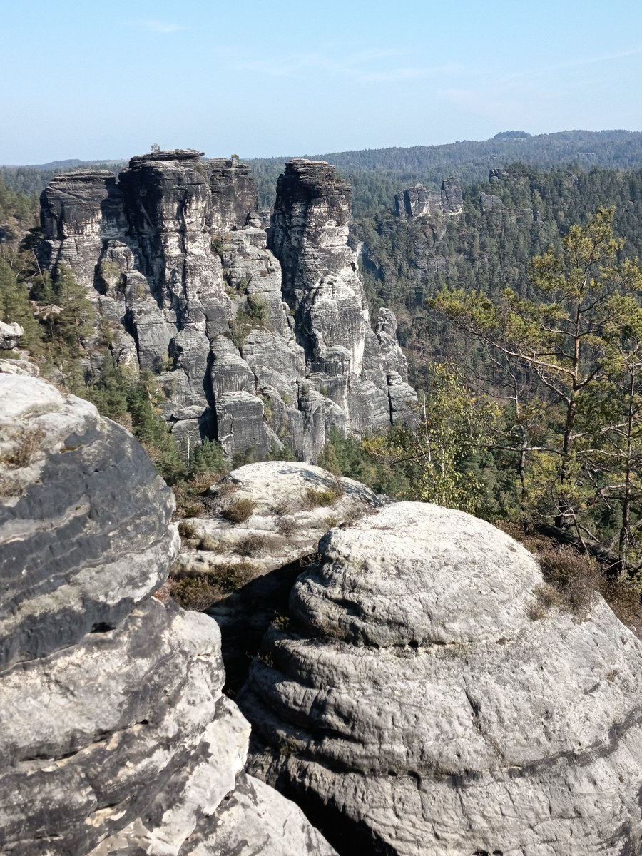photogirl_marie's tweet photo. Mittags sah das dann so aus
#Sachsen #NationalparkSaechsicheSchweiz #bastei  #Wandern #waldzeit https://t.co/m0pQu08B40