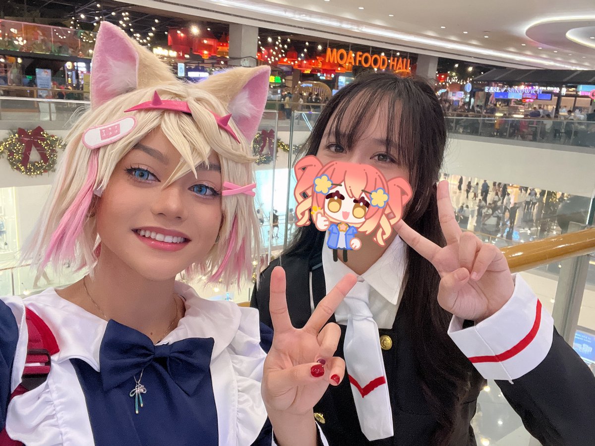 jueru_chann's tweet photo. It was nice meeting you po! @konkonpeipeipei
#Cosmania https://t.co/4PaQZgMVLe