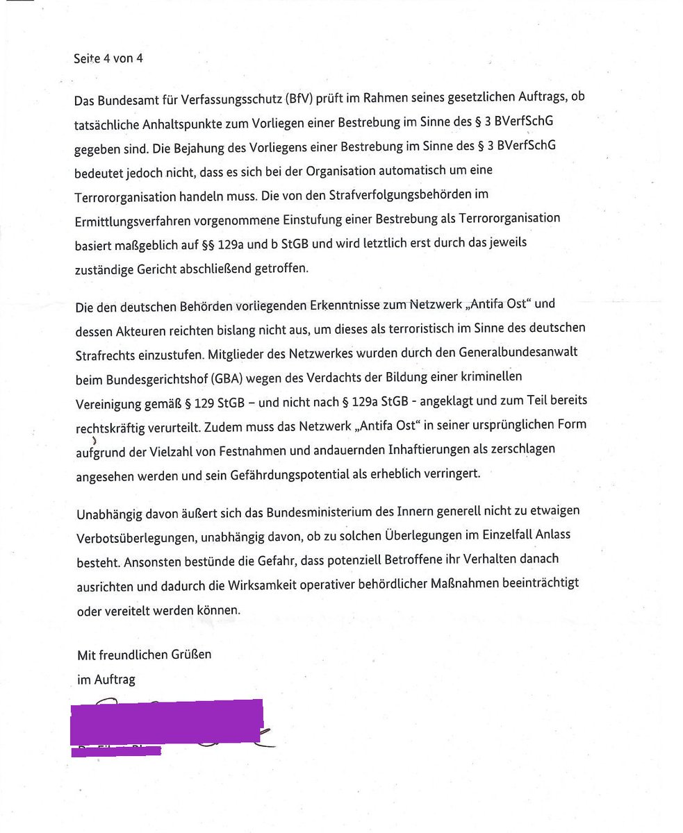 MathiasMarkert's tweet photo. Antifa Verbot. Antwort an mich aus dem Bundestag.
Ein voller Erfolg für mich, -kann ja nicht sagen für uns (würde ich gerne), stößt alles auf totale Ignoranz-, denn es kann NOCHMALS weitergehen! Klasse.
Ich bin erstaunt! Gegen Merz habe ich auch noch was am Laufen im Bundestag. Wenn ich jetzt weitermachen würde und mit helfen würde ... das wird ja schon richtig leicht. Der Bundestag bieten mir extra viel "Angriffs"fläche! Krass, oder?
Antifa Verbot und Einstufung der Antifa als Terrororganisation.
Der Bundestag hat mir geantwortet und meine Eingabe vorläufig abgelehnt und gewährt mir ERNEUT Frist, nachzulegen. Erstaunlich, oder?
Wer macht weiter? Ich habe kein Bock mehr, nochmal so viel Zeit aufzubringen, alles auf eigene Kappe zu machen und dann auf die volle Ignoranz zu stoßen, OBSCHON alle genau danach schreien.
Nochmals fast ein Jahr, alleine und umsonst, sprichwörtlich? Nöö, ich denke nicht.
Aber:
Wie man sieht, kann man als einfacher, normaler, gemeiner Bürger sogar ohne große Petition mit dem Bundestag reden. Ich finde das SUPER! Und alles sehr freundlich und höflich.

Und an dem langen Schreiben sieht man eindeutig, ich habe eine gute Arbeit abgeliefert, sie mussten sich große Mühe geben und man liest, ich liege doch richtig.
Leider bekam ich seit Dezember letzten Jahres trotz meiner Bitten und Aufforderungen, mitzumachen, sich einzubringen. mir zu helfen, vor allem die aktuellen Verbrechen als Beweismaterial an den Bundestag zu liefern, Unterstützung und Hilfe von EUCH genau: NULL.

Obschon meine Kollegen Staats- und Verfassungsrechtler theoretisch genau das sagen, was ich vorbrachte und ALLE genau das wollen, was ich begann geltend zu machen, kam wirklich NICHTS von Euch. Maassen @HGMaassen hatte besonders oft gefordert: Antifa müsse verboten werden. Aber halt wie immer nichts gemacht. 

Das ist schon sehr schwach, oder? Aber nicht von mir.
Sondern von meinen Kollegen und der ganzen alternativen Medienszene.
Bei den Linken gibt es sowas definitiv nicht. Die sind da loyal zueinander und helfen sich gegenseitig.
Stellt Euch vor, nur ein paar Zehntausend Mitmacher/ Unterstützer/ Einsender hätte es gegeben, das ist keine Zahl .. es müssten Millionen sein ... baaahh, man ... aber ist nicht zu machen unter uns "Aufgewachten und Aufgeklärten"!

Hier zum Nachlesen, der Vorgang, der Stand der Dinge in den Links:

AntifaVerbot TerrorAntifa Antifa-Verbot
Mein Widerspruch an den Bundestag auf deren Schreiben an mich vom 11. November 2025, Zeichen Bundestag: PET 1-21-06-21801-006860:
Forderung nach Einstufung der Antifa als Terrororganisation oder/ und Verbot zwecks Schutz der öffentlichen Sicherheit und der demokratischen Grundordnung sowie Bewertung als linksextremistische Organisation oder/ und Gruppierung.
https://t.co/866qe7K8OU
x
https://t.co/gX4Yu9ySCp
telegram
https://t.co/bvU4h8V2oT
Schaut rein in das Projekt, lest Euch ein, macht mit, helft mir dabei, legt was in meinen Strafverfolgungsfonds ein. So ihr mögt.

Kritik bitte nur von jenen, die auch etwas in der Art unternehmen und etwas zu vermelden haben, dass etwas läuft. Andere Kritik bringt mir nichts. Bitte um Verständnis. Okay?
Unterstützung, Ideen, Hilfen, Lösungsvorschläge gerne von allen. Was ja niemand macht. Gute Nacht. 😌😌😃Ist egal, ich mache nur Spaß und witzele nur. Darf ja auch sein, oder?

Weitere Texte von mir im Laufe des Projektes:
AntifaVerbot, Verbotsverfahren, gesichert Linksextrem, Terror, Terrororganisation

Herr Maassen! Sind Sie dabei oder wieder nicht. Machen auch Sie sich ehrlich und lassen all den Worten Taten folgen?

Link wie oben

Also tun wir, was wir wollen und sagen, oder?
Du und ich, WIR alle können helfen, auf ein „Verbot“ der Antifa hinzuwirken. Wie das geht, erläutere ich unten. Zusammenarbeit zwischen Bürger und Partei. Das erste Mal in der jüngeren Geschichte.
Hier das Schreiben, das der Bundestag mir inzwischen auch bestätigt hat:

Links wie oben schon

An den dt. Bundestag: Forderung nach Einstufung der Antifa als Terrororganisation und Verbot – Schutz der öffentlichen Sicherheit und der demokratischen Grundordnung sowie Bewertung als linksextremistische Organisation.

Links zu den Beiträgen wie oben

Nehmt den Brief von mir, baut ihn nach Euren Vorstellungen um, oder lasst ihn so, ergänzt, erweitert oder kürzt ihn und sendet den an den Bundestag oder/ und die Landesparlamente Eurer Wahl, Eures Wohnortes und adressiert den an den Abgeordneten oder/ und die Fraktion Eures Vertrauens mit der Bitte, dieses Anliegen einzubauen, vorzubringen.
So wer mag. Oder unterstützt mich bei weiterer Verbreitung und Ausdehnung dieses Projektes.
Danke fürs Lesen und die Aufmerksamkeit.

Mittel, die uns zur Verfügung stehen, sollte man auch nutzen. Das auf der Straße liegen zu lassen halte ich für nicht klug.
Und es wäre das ERSTE MAL, dass in Deutschland der Bürger, das Volk direkt mit einer Partei zusammenarbeite, um seine Interessen kundzutun und durchzusetzen.
Macht mit! Wer mag und will. Wenn Fragen, Anregungen, Tipps, Hinweise da sind, her damit.

Die #Antifa auch als Sekte? Und es seien gar Terroristen? Das wird auch ein- und vorgebracht. Ja, kann ich mir vorstellen, kann man auch prüfen.
Jedenfalls nun:
Worten Taten folgen lassen? Ja? oder NEIN? Oder doch JA?! Uns ehrlich machen? Los geht’ s!
An den dt. Bundestag: Forderung nach Einstufung der Antifa als Terrororganisation und Verbot – Schutz der öffentlichen Sicherheit und der demokratischen Grundordnung sowie Bewertung als linksextremistische Organisation.