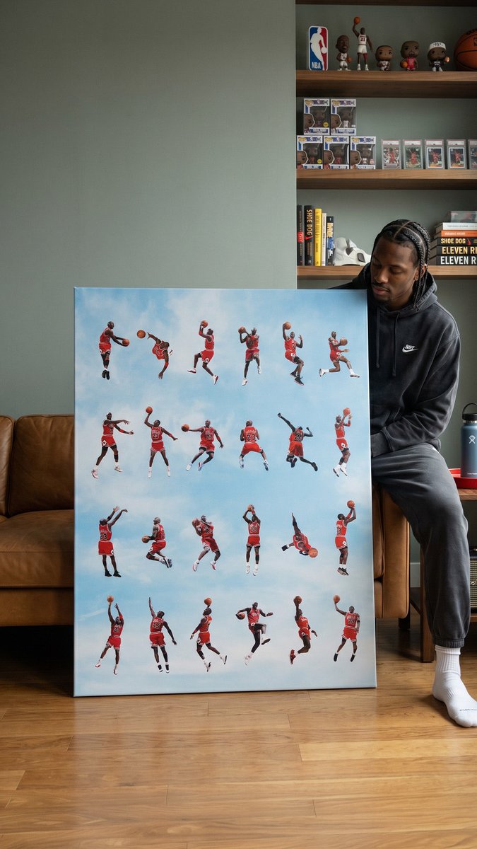 ikonick_xyz's tweet photo. A Masterclass in Air Time…⏳
Shop ‘Michael Jordan - Poses’ @ The 🔗 In Bio!
#MichaelJordan #Poses #WallArt #IKONICK https://t.co/jkg4nO0irp
