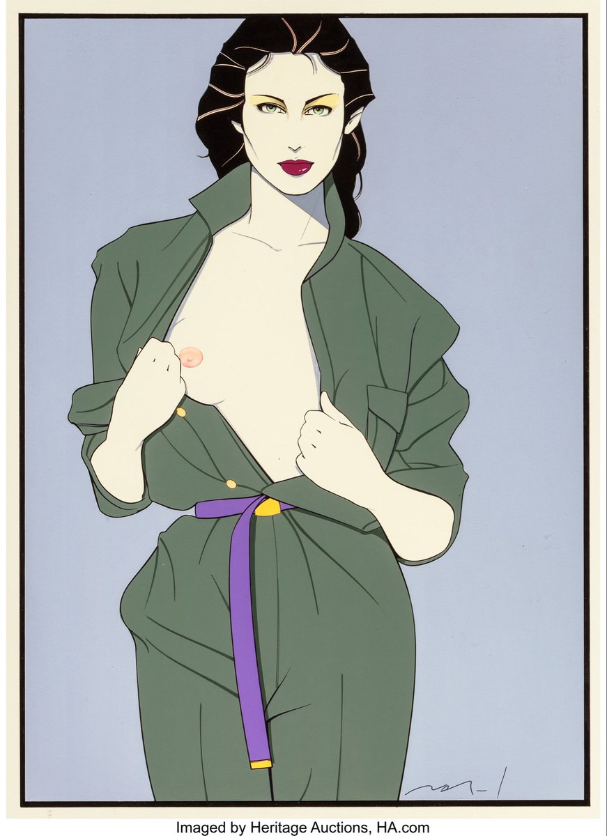 SavageComics's tweet photo. Patrick Nagel https://t.co/XXCcVWNoxX