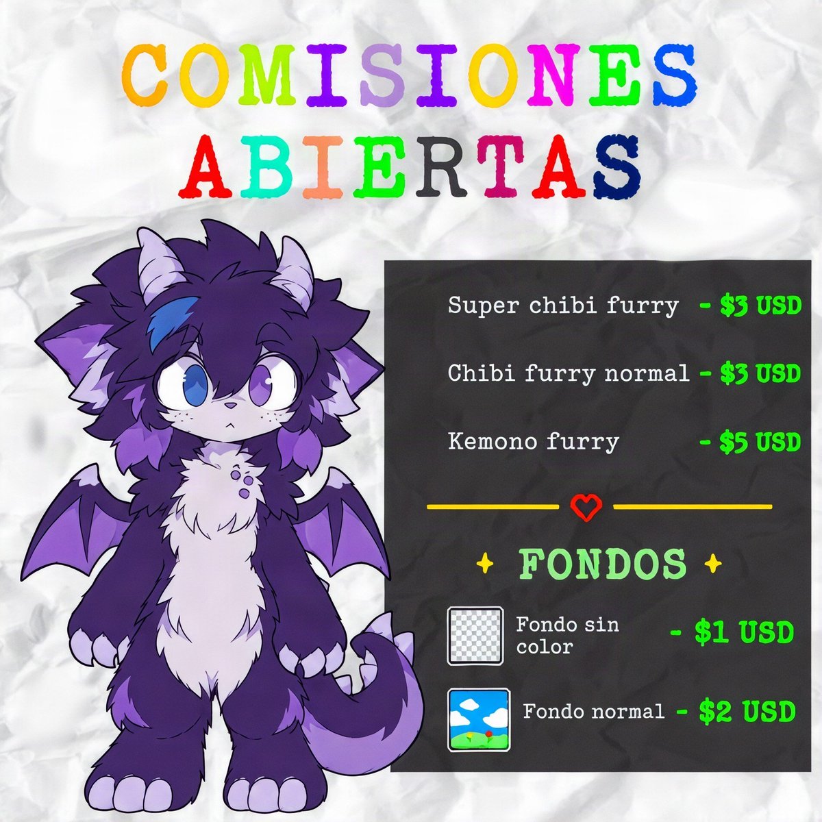 Lirio_Arte's tweet photo. >:3 Comisiones oficialmente abiertas https://t.co/WzS0K6Nopj