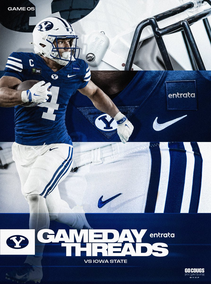 BYUfootball's tweet photo. new week. new combo. https://t.co/gSM7XwuHVo