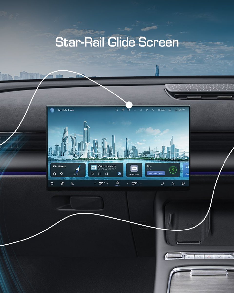OmodaJaecooPK's tweet photo. Luxury isn't just what you see. It's what you experience.
From refined comfort to intelligent features, the OMODA 7 SHS-P transforms every drive into an experience that feels truly exceptional.
#OMODAJAECOO #OMODA7 #SUVWithinYourReach #NishatGroup #InternationalUserSummit https://t.co/FPQv4B3zHV