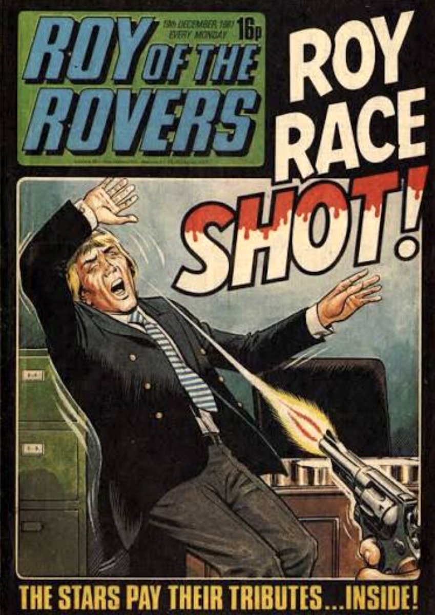 TFTimeMachine's tweet photo. Maybe make a start with the shocking issue when Roy Race got shot in the hair!

https://t.co/Bf0eyjTISz https://t.co/0uq8rqnmUL