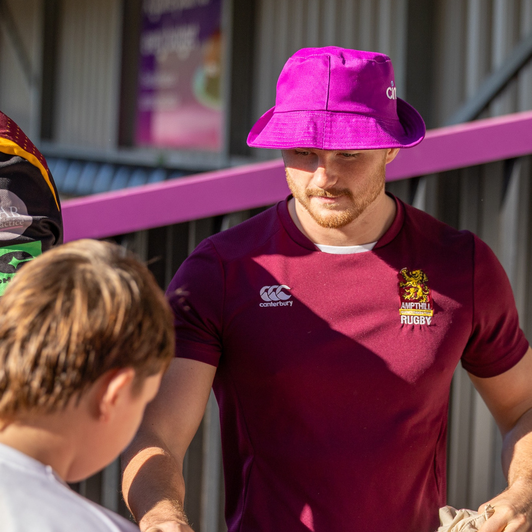 AmpthillRufc's tweet photo. Community Rugby X @cinchuk 💜
Some of the best from Sunday's @cinchuk launch with over 200 junior and mini players joined by @cinchuk ambassadors Fin Smith and Tommy Freeman as well as some of our first team MOB 🤝
#cinchit #ampthill #community #themob https://t.co/O5TV1riOEO