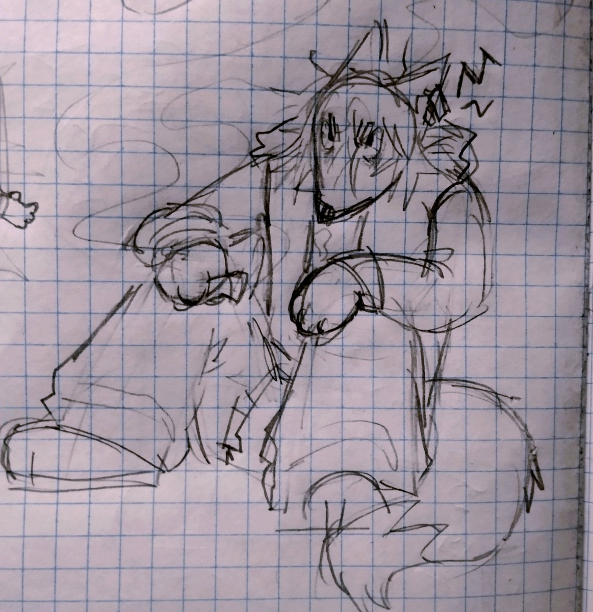LumiFlowEPITAPH's tweet photo. Darius doodle frm school ok? ok.  you cant really tell its him i mean kind of? it'd be easier if he was colored >_> #toonturf https://t.co/zKg4lGXdmv