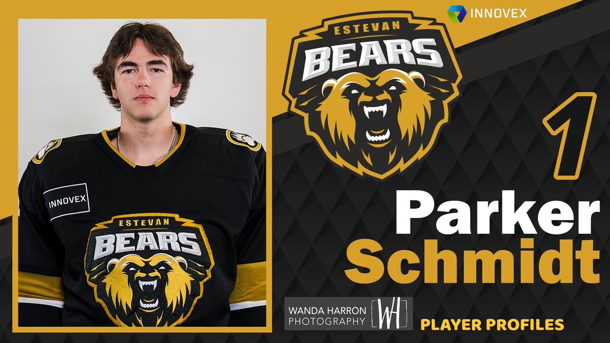 EstevanBears's tweet photo. 📣 Player Profile 📣

🔥 Parker Schmidt
🎂 August 1, 2009
📍 Hometown: Spiritwood, SK
🥅 Position: Goaltender
📏 Height/Weight: 6'0" | 155 lbs
🍝 Favourite Food: Chicken Fettuccine Alfredo
🧦 Game Day Superstition: Always wears his lucky socks
💼 Dream Job: NHL Physiotherapist https://t.co/VOO4UEIBpK