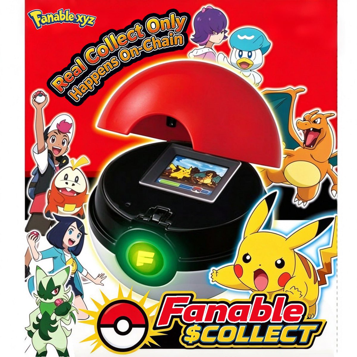 CollectFDN's tweet photo. PokeMonday Go!⚡️
Collecting just evolved.

Real collectibles. Real ownership. On-chain.

Catch it. Own it. $COLLECT it. https://t.co/O3zKZoJ2AD