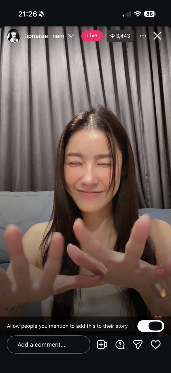 lollipoppzzz's tweet photo. ชั้นแคปอะไีรมานี่ อุ๋งเอ้ย พักผ่อนเยอะๆน้าพี่ตาล🤟🏻🤍🤍
#Namtantipnaree https://t.co/vex64YXKmq