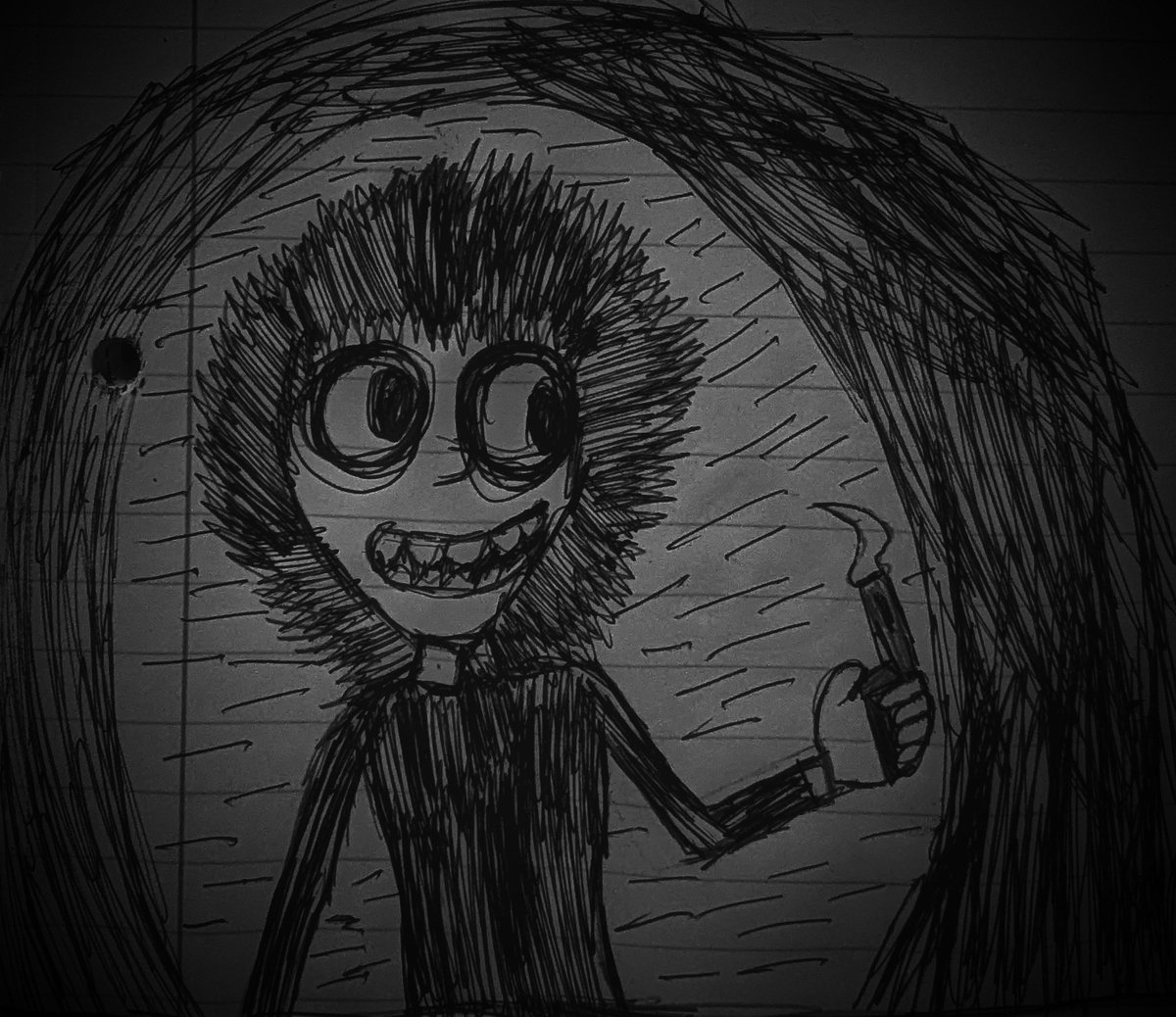 namenobodys's tweet photo. Creepy girl 2: light it's up 

#art #illustration‌‌ #creepy #イラスト #アウラ #マンガがうがう #写真撮影 https://t.co/0fCWrfEm93