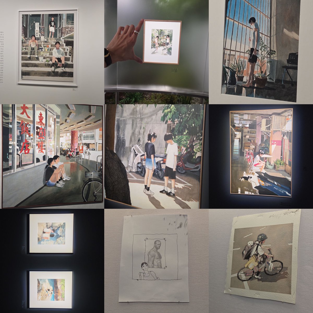 aimtiniaimy's tweet photo. ผุ้ชายพินเทอเรสในความเป็นจริงมาก ชอบวาดรูปแถมวาดรูปสวย เสพงานศิลปะ ชอบไปเที่ยว exhibition พิพิธภัณฑ์ เล่นกล้อง ถ่ายรูปสวย พกกล้องไปไหนมาไหนด้วยตลอด แต่งเพลงได้ เล่นเครื่องดนตรีเป็นหลายชนิด เวลาว่างชอบปั่นจักรยาน ไปร้านแผ่นเสียง เดินเล่นชมวิวไปเรื่อยๆ และกำลังจะมีพอดแคสต์เร็วๆนี้ https://t.co/qImxZeweS3