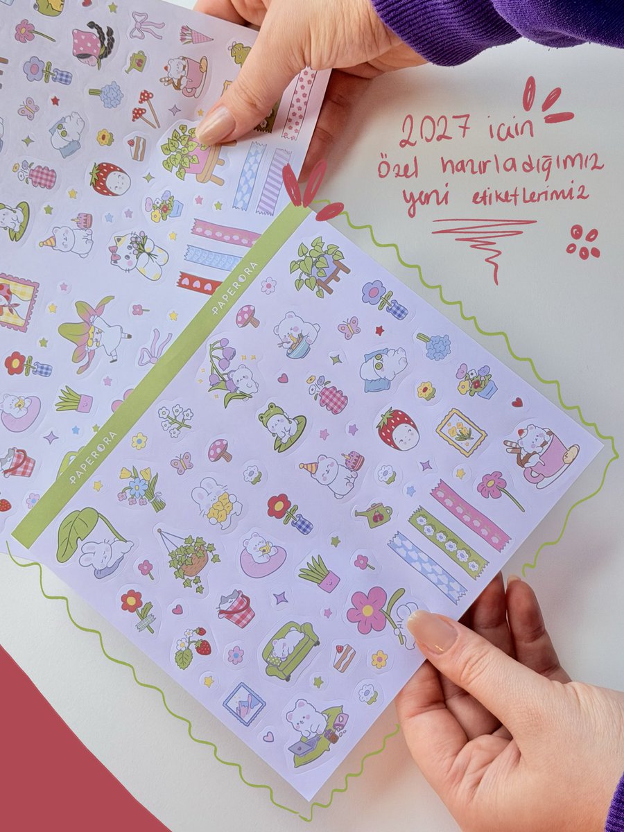 PaperoraDesign's tweet photo. 2027 yeni renklerimizden ufak bir ön izleme 🤗💕🎀 ( hepsi bu değil tabiki 😉 ) https://t.co/2bT6BVhNpO