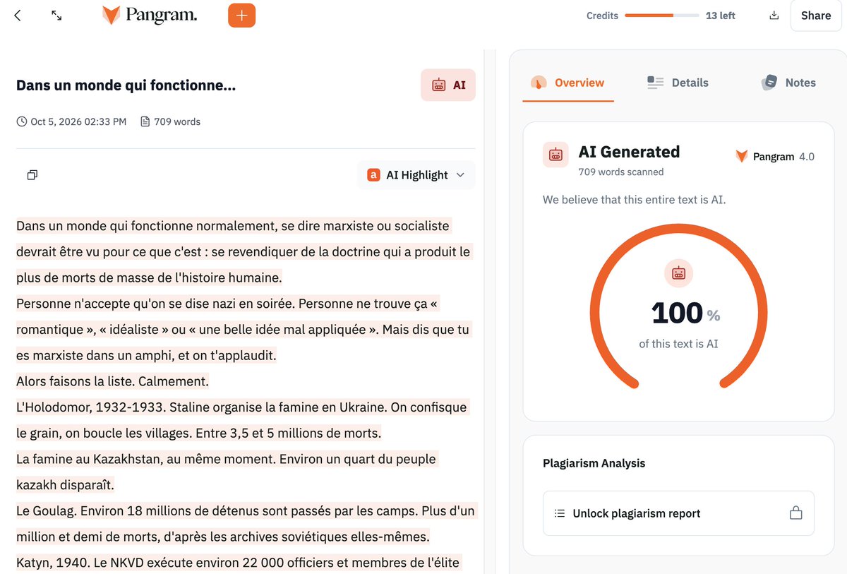 abreneliere's tweet photo. @reitschuster @brivael Votre journal c'est du contenu IA ? https://t.co/Q7MAjcSzDU