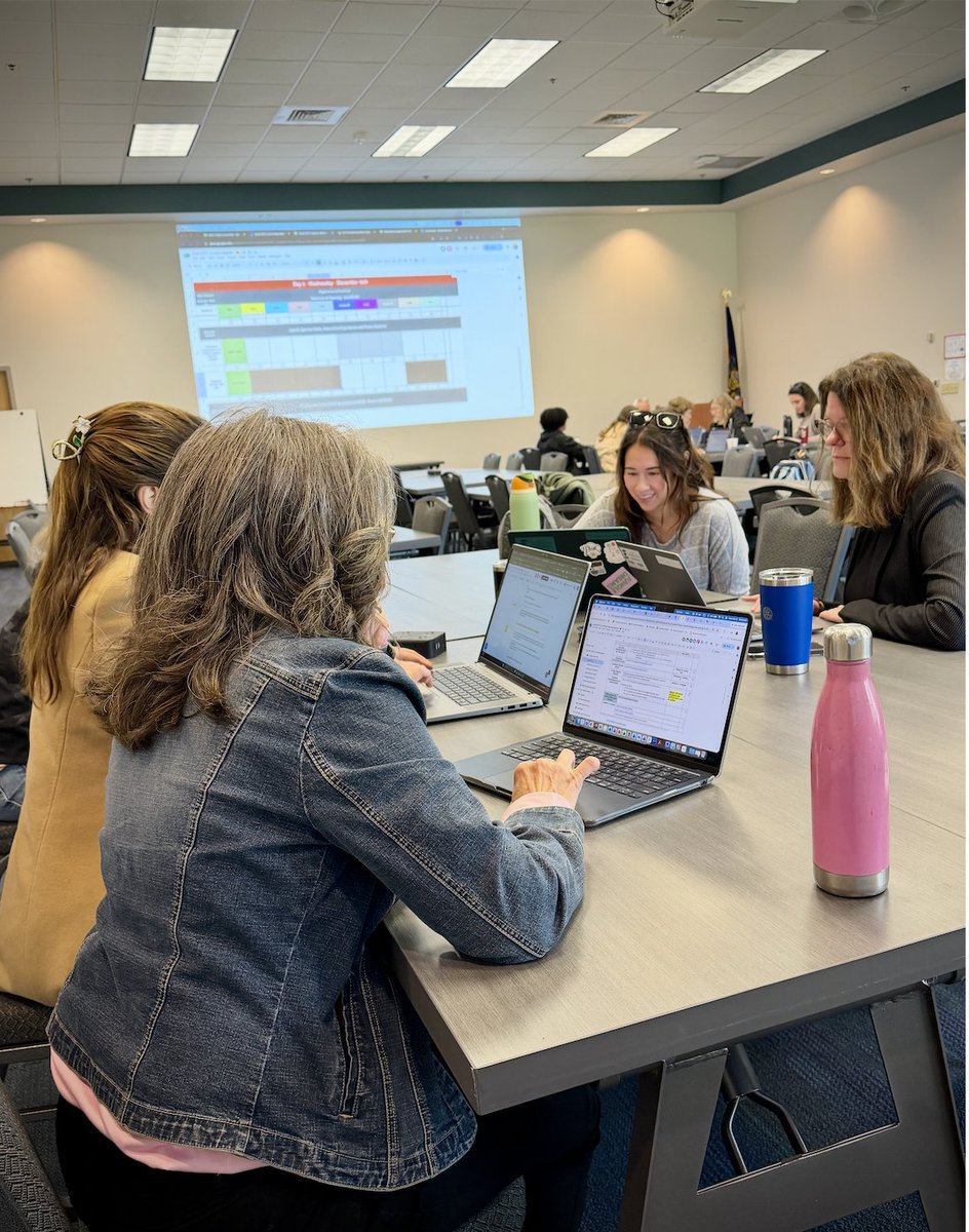 IU13EdTech's tweet photo. The ESTC committee is hard at work this morning to plan this year's event! Presenters are being selected for ESTC 2026! Don’t miss out on what will be another fantastic learning event! 

Register now: https://t.co/y4AGPi9Jud https://t.co/v8BStZg3qV