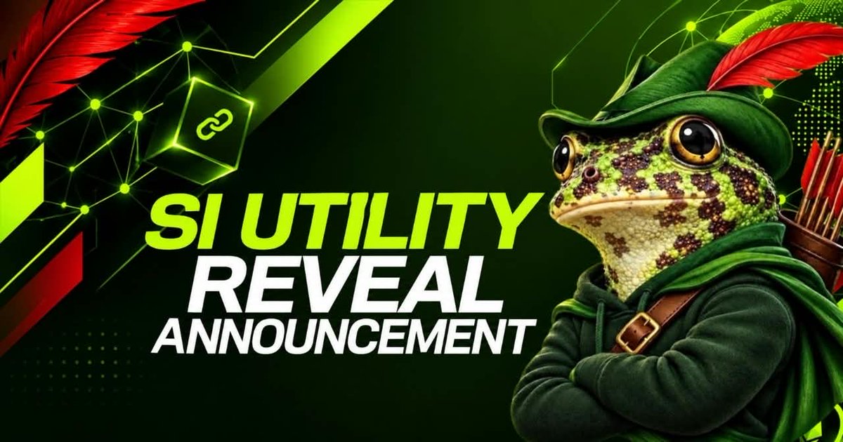 SuperIshikawaRH's tweet photo. SI UTILITY REVEAL

TODAY AT 8 PM UTC 🐸🔥

Today, we reveal the biggest news in Super Ishikawa’s history, something that has never been built on Robinhood Chain.

$SI has real utility, and we have come to build.

Nobody sees this coming. Tonight, you’ll understand what we’ve been working on. 👀
