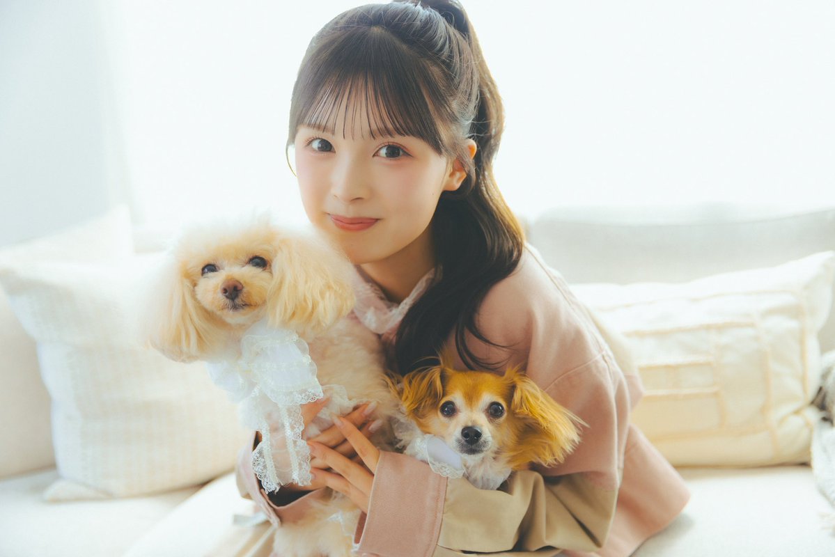 Laki922official's tweet photo. ／
10/15(木)発売📚
月刊わんこvol.35に深澤日彩が登場🐶
＼

日彩の愛犬あねくくとの可愛い姿を
ぜひご覧ください🐶🩵

🛒10月7日(水)19時〜
→公式サイトにて先行販売開始
📘10月15日(木)〜書店販売開始

ご購入はこちら
https://t.co/IW1AjV3dTs

＠gekkan_wanko 
#Laki #深澤日彩 #月刊わんこ https://t.co/N9KbXibFHB