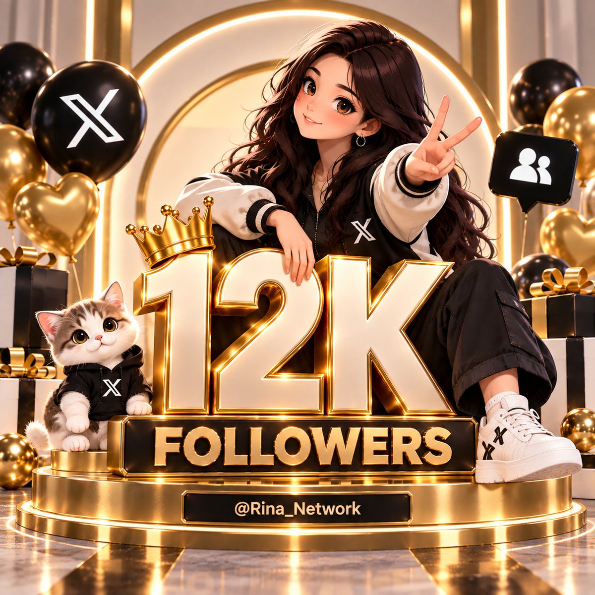 Rina_network's tweet photo. ✨ 𝟭𝟮𝗞+ 𝗩𝗲𝗿𝗶𝗳𝗶𝗲𝗱 𝗙𝗼𝗹𝗹𝗼𝘄𝗲𝗿𝘀?

𝗝𝘂𝘀𝘁 𝘀𝗮𝘆 — “𝗬𝗢” 👋

𝗪𝗲’𝗹𝗹 𝗯𝗼𝗼𝘀𝘁 𝘆𝗼𝘂𝗿 𝗽𝗮𝗴𝗲 🚀✅ https://t.co/hFcK4CKLwW