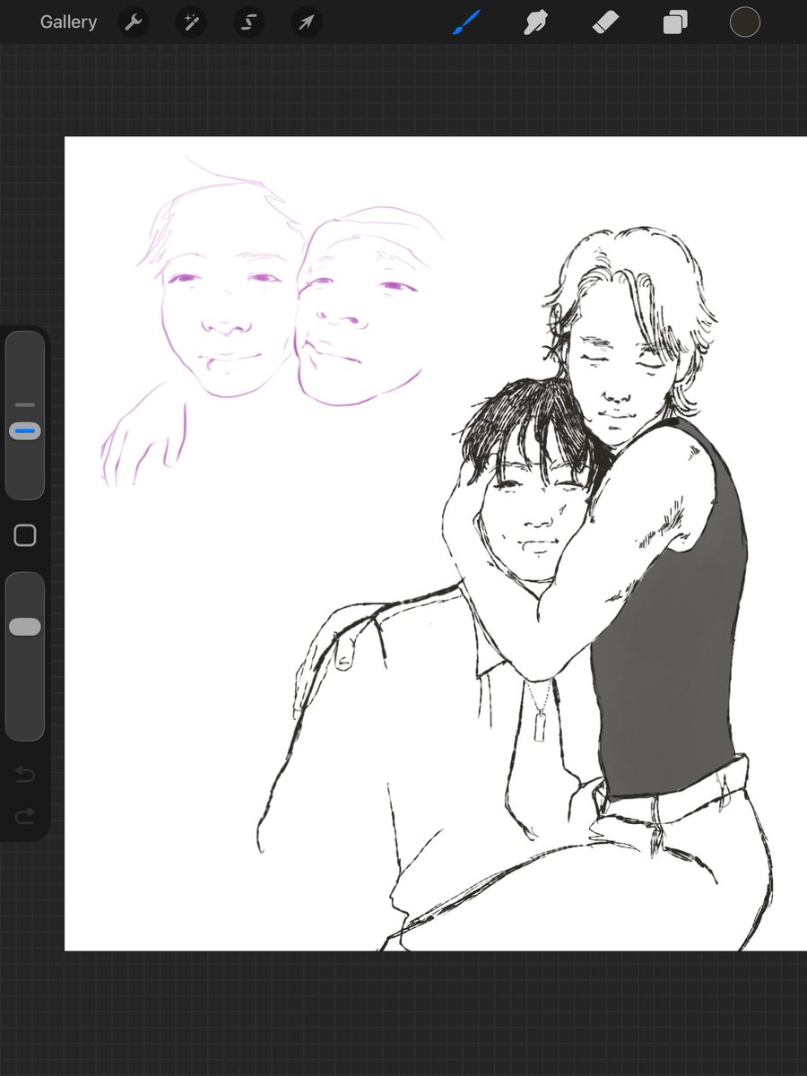 pony_minn's tweet photo. wip✏️
#jikook #fanartㅤㅤㅤㅤ https://t.co/7wjfdeISJd