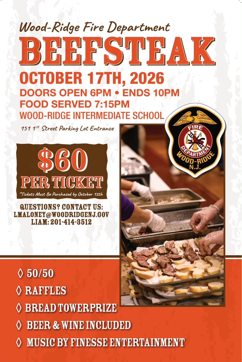 WRFire's tweet photo. Tickets are going fast!  Get yours today. Thank you for your continued and generous support! #woodridge #fire https://t.co/E6UBZaUzCd