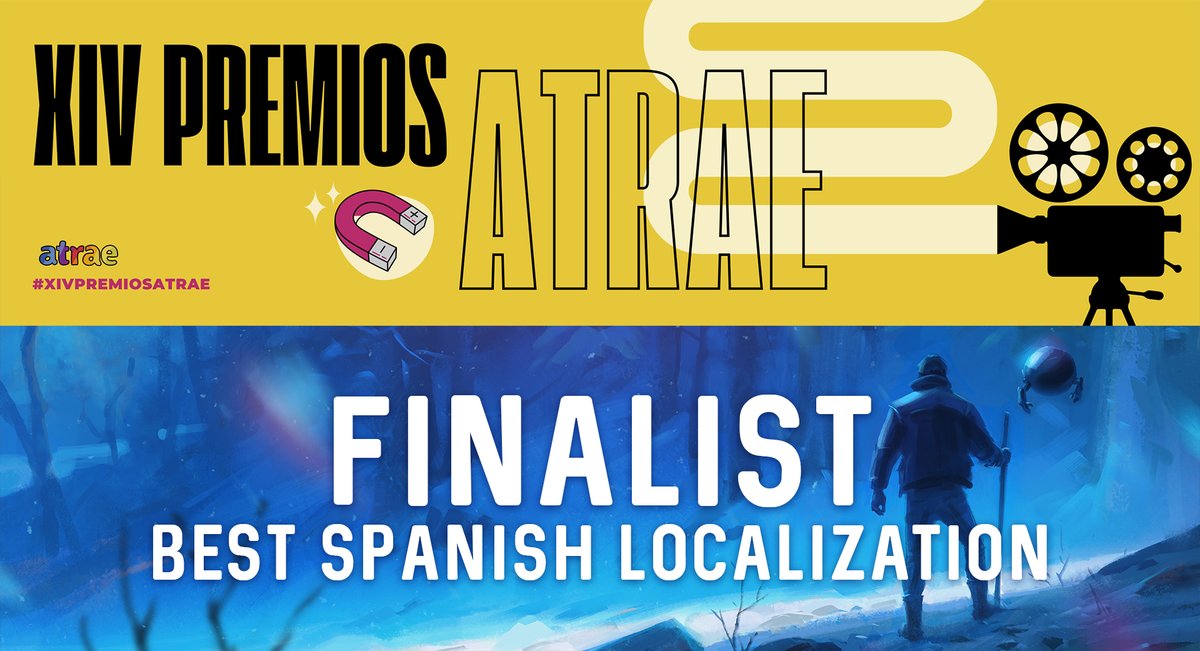 GoldFireStudios's tweet photo. Excited to have Arctic Awakening selected as a finalist alongside Dispatch and Wednesdays by @ATRAE_ORG for"Best Spanish Localization"! Big shout out to Concha Fernández and @thewarlocs for their amazing work on the localization of the game��� https://t.co/5vpr9ycYkj