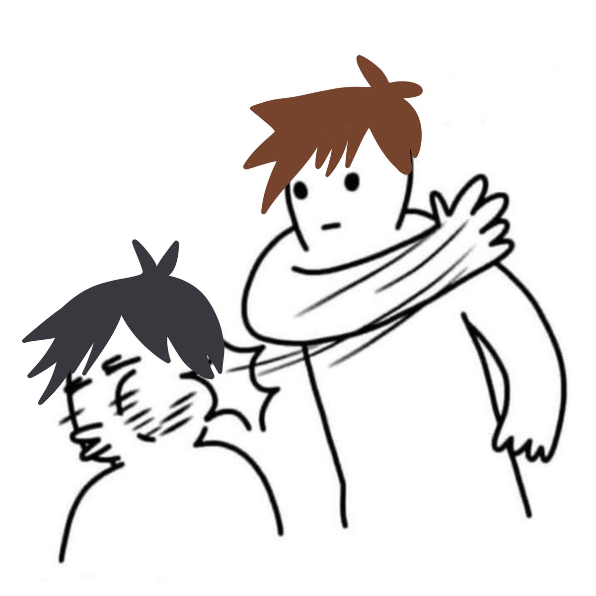 BunnYenaa's tweet photo. Thank you anon for giving me excuse drawing Canon Hero and Lavender Hero together. https://t.co/Vrh8L5YTKQ