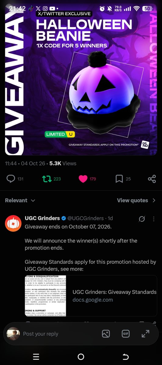 risxzyyy's tweet photo. @UGCGrinders done 😄
usr: Risky4738 https://t.co/SJCsrmaQxu