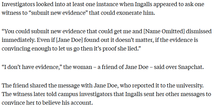 PopeRobocop's tweet photo. @LinettePaille Matthew Ingalls is make #1 he also was trying to convince others to change their testimony to get him off https://t.co/cmPwikGsMO