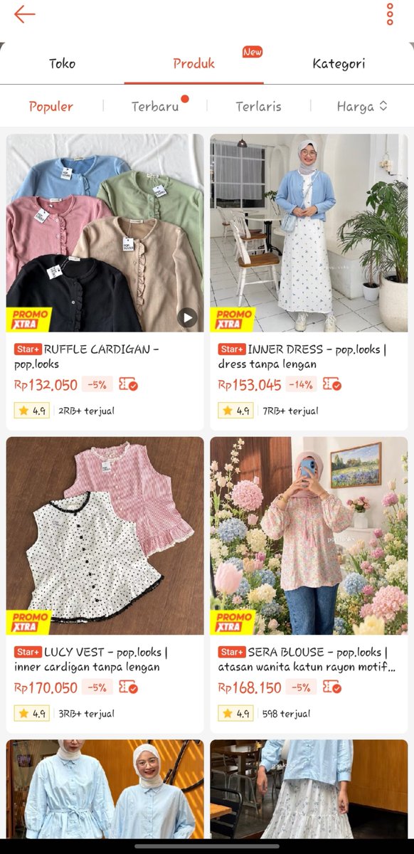 NadilaF01's tweet photo. niat awal cuma lihat-lihat pop.looks…

sekarang malah mikirin outfit mana yang harus masuk keranjang duluan 🫠

kenapa bajunya lucu-lucu banget sih 😭🎀 https://t.co/1hLcRgHq7g