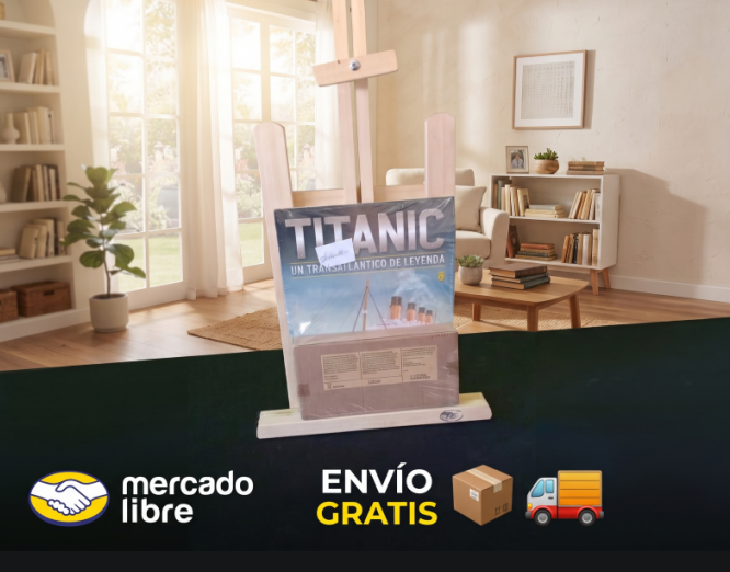 laplazadeltango's tweet photo. ¡Pará la oreja y juná la tirada que todo coleccionista está esperando! La historia posta del Titanic, con un arte y un lujo de detalles que te van a dejar de la gorra. 
📖 Titanic Para Armar Salvat - 16
🔗 https://t.co/oQErzMsUpA
#Coleccionismo #Titanic #Salvat https://t.co/g6pBK2M3EL