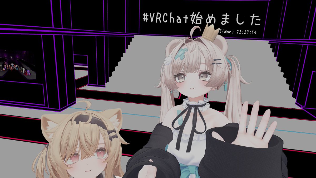 yokiyoki_2nd's tweet photo. #VRChat始めました
始めました。フレンドさんできました。
これからいっぱい楽しみます！ https://t.co/x9o3kQuYxT