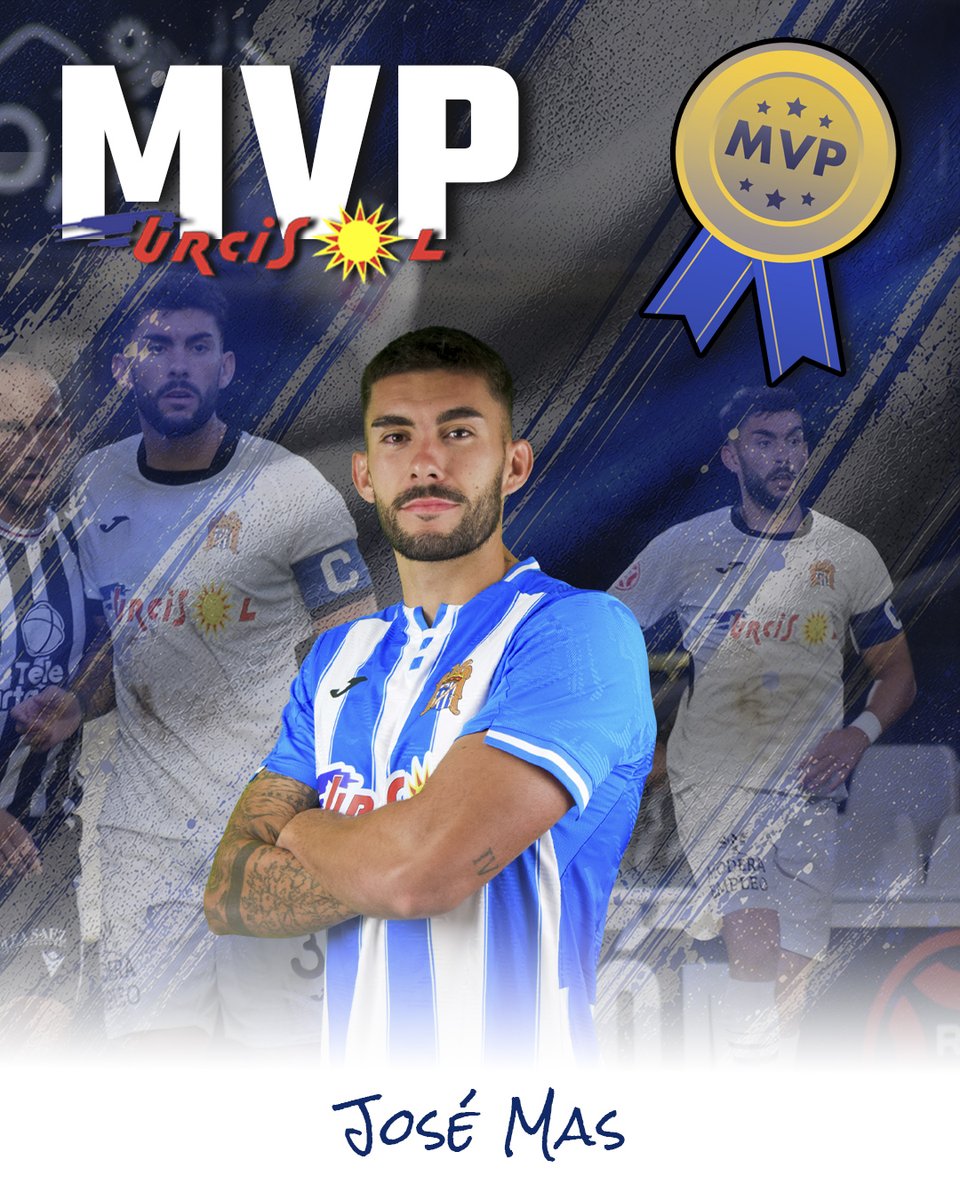 aguilas_fc's tweet photo. Esta semana no ha habido discusión para nuestra afición en cuanto al #MVPUrcisol ☀️ se refiere.

El jugador más votado en X y en en nuestro canal de WhatsApp ha sido... 🥁

¡@JoseMas_3! ¡Enhorabuena! 👏👏👏

#𝐶𝑜𝑚𝑜𝐿𝑎𝑃𝑟𝑖𝑚𝑒𝑟𝑎𝑉𝑒𝑧 💙🤍 https://t.co/jzIKNpX11N