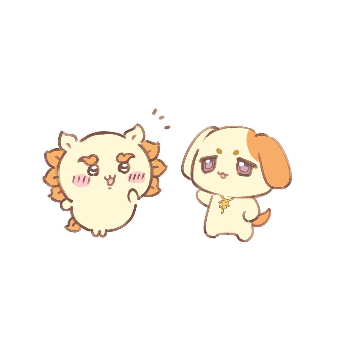 mekabu5137's tweet photo. 色合い似てるね👀 https://t.co/SrpI2t1XIz