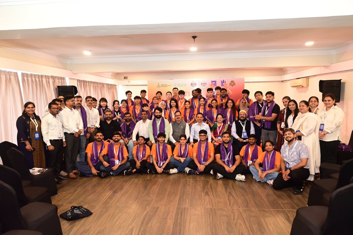 dip_goa's tweet photo. The 12th World Federation of the Deaf Regional Secretariat of Asia (WFDRSA) Youth Camp was inaugurated by Hon’ble Minister for Empowerment of Persons with Disabilities, Shri @S_Phal_Dessai alongwith Shri Guruprasad Pawaskar, State Commissioner for Persons with Disabilities; Smt. Varsha Naik, Director, Department for Empowerment of Persons with Disabilities; Shri Taha Haaziq, Secretary, State Commission for Persons with Disabilities; Shri Shrikant Pednekar, Deputy Director, Department for Empowerment of Persons with Disabilities, Shri Babloo Kumar, President, WFD Regional Secretariat for Asia Youth Section; and Shri Roshan Kumar, Chairman, Organising Committee.

The Youth Camp is being organised by the Office of the State Commissioner for Persons with Disabilities and the Department for Empowerment of Persons with Disabilities, Government of Goa, in association with the All India Federation of the Deaf and the Goa Association of the Deaf.

Participants from around 10 countries, including India, South Korea, Japan, Thailand, Indonesia, Bhutan, Nepal, the Philippines, Mongolia and Laos, are participating in the various programmes.

The Youth Camp will continue from 5th to 9th October, with various activities.

@discommgoa @goadisability @MSJEGOI