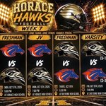 Photo by HoraceHawksFootball (@WFHoraceFB)